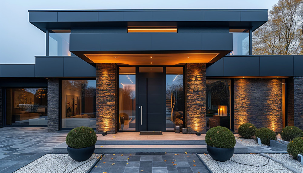 Autre - Pourquoi opter pour une porte d'entrée en aluminium ?