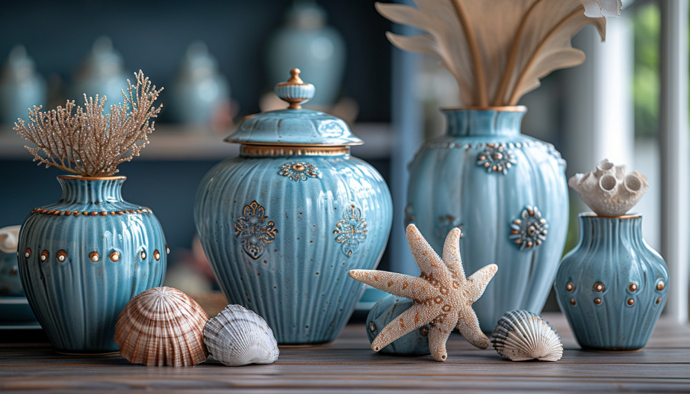 Autre - Quelques exemples d'accessoires pour une décoration bord de mer.